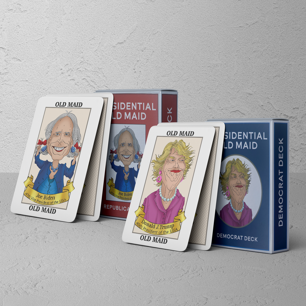 Presidential Old Maid™ (Bipartisan Two-Deck Set)